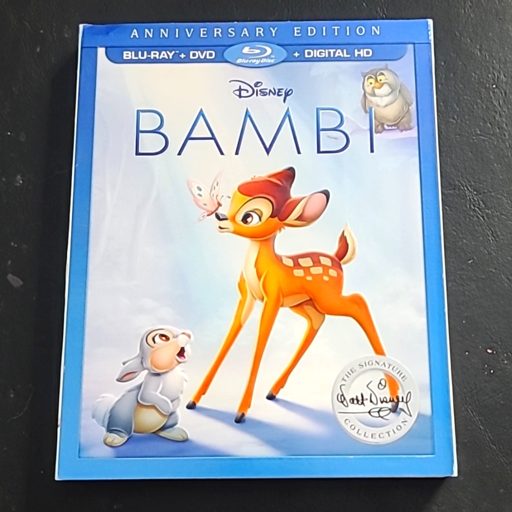 Bambi Blu-ray and DVD